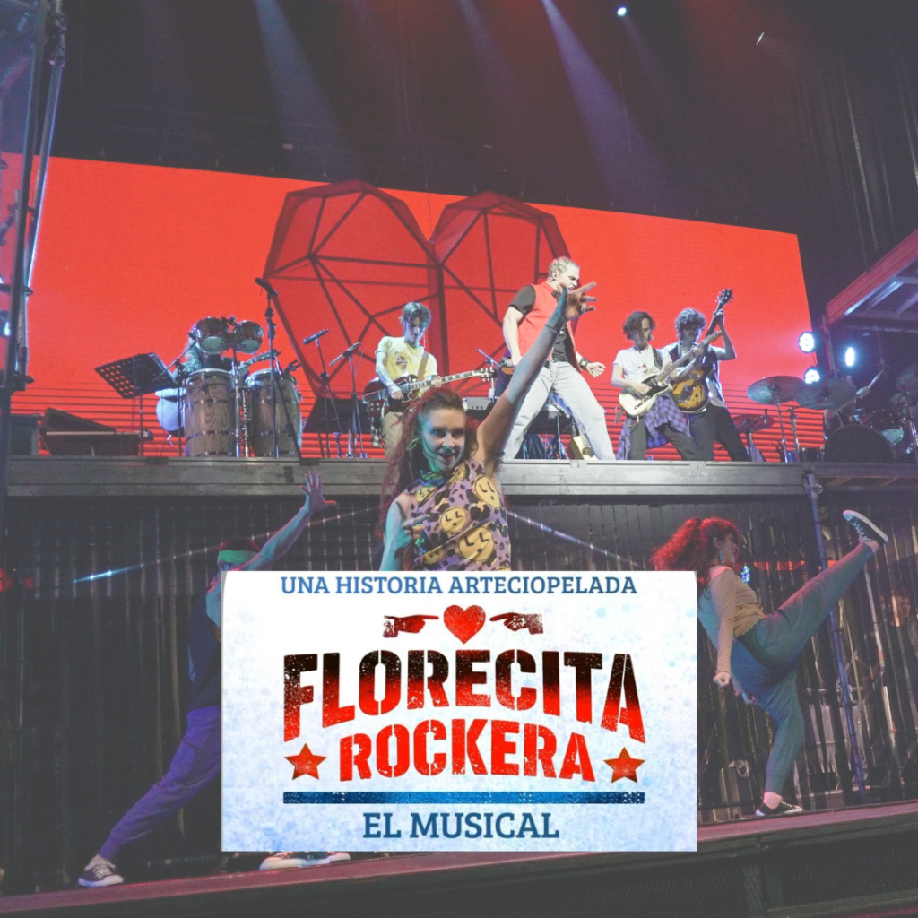 El musical florecita rockera en Bogotá