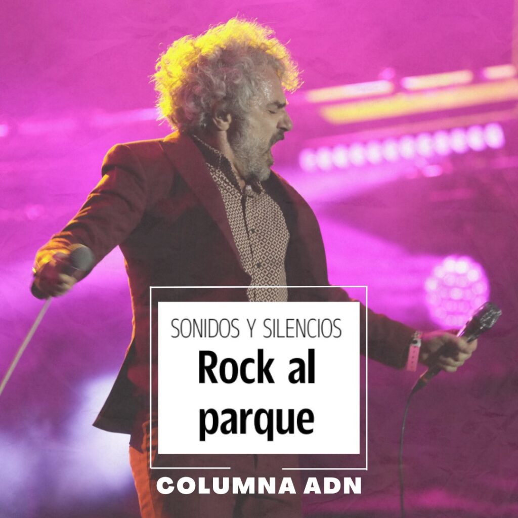 Foto concierto en el simon bolivar en rock al parque 2024 por sonidos y silencios