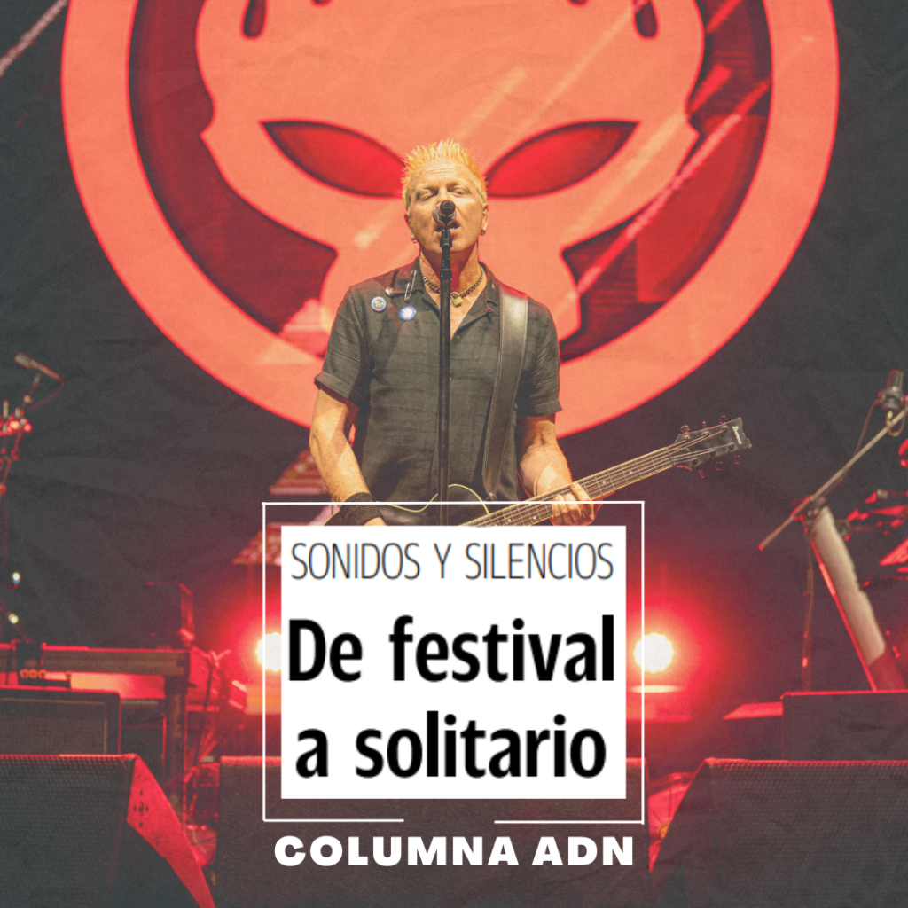 The offspring vuelve a Bogotá pero esta vez en solitario, columna memoospi para Sonidos y Silencios pódcast