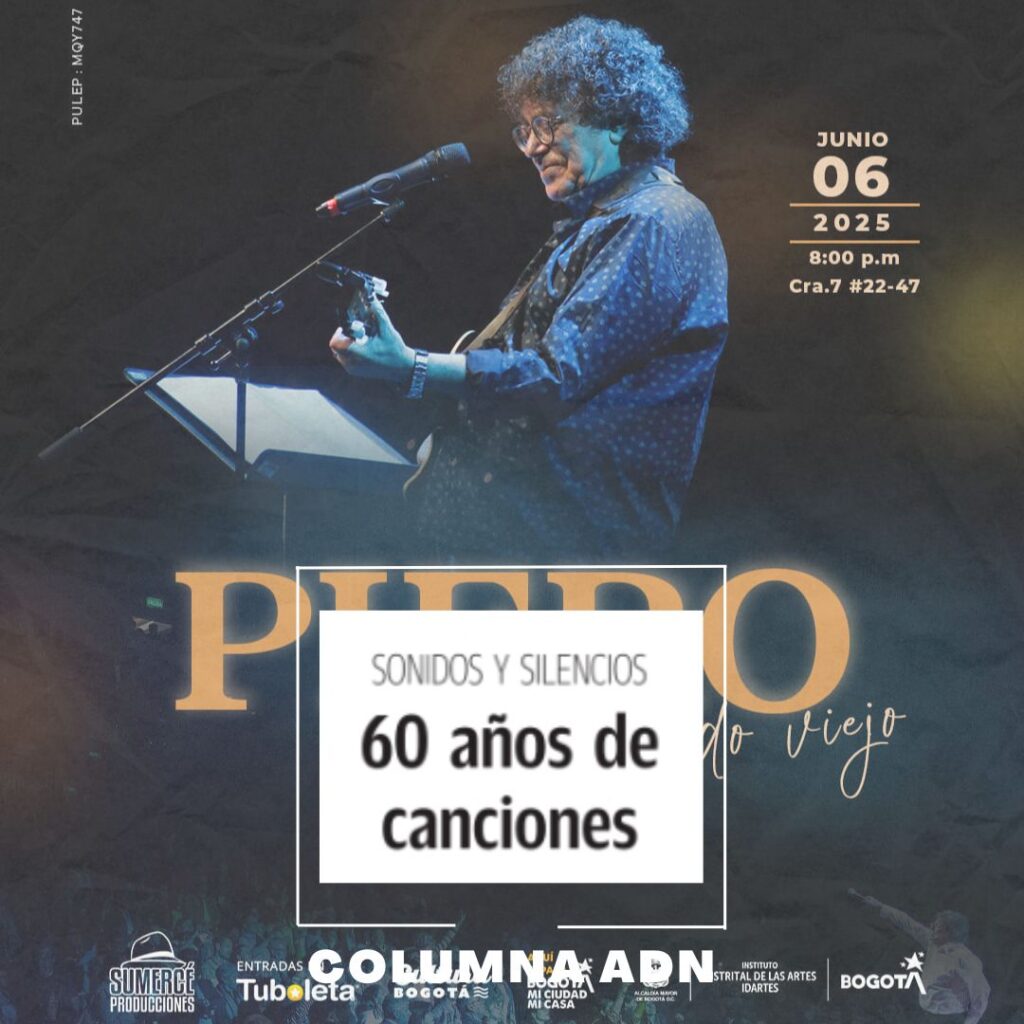 Piero en Bogotá de gira