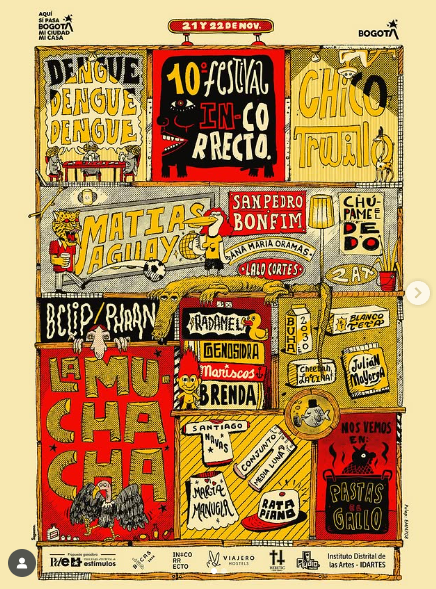 Conciertos en Bogota noviembre 2025